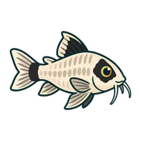 Illustration of a Panda Cory